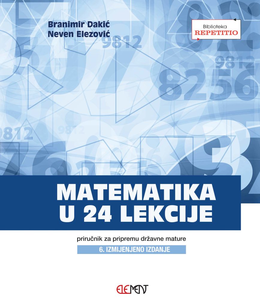 Matematika U 24 Lekcije – Element – D.o.o. Za Nakladništvo