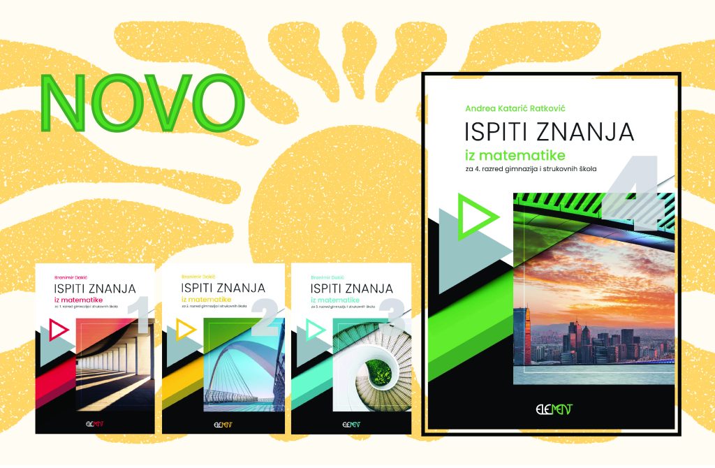 Ova knjižica nadopuna je Elementove kolekcije Ispita znanja iz matematike za 1., 2. i 3. razred autora Branimira Dakića. Sadrži 540 zadataka višestrukog izbora koji su razvrstani po temama koje slijede Elementove udžbenike iz matematike za 4. razred gimnazija i strukovnih škola. Nadamo se da će ovi zadatci biti od koristi u pripremi za ispite i ostale izazove u matematici. Sretno u rješavanju!
